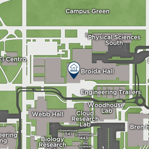 Broida Hall map image