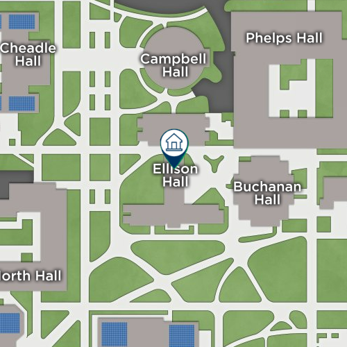 Ellison Hall map image