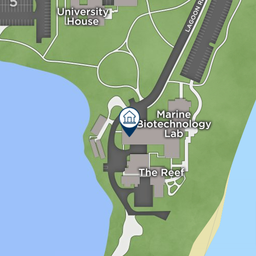 Marine Biotechnology Lab map image