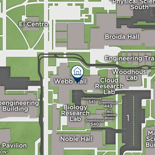 Webb Hall map image