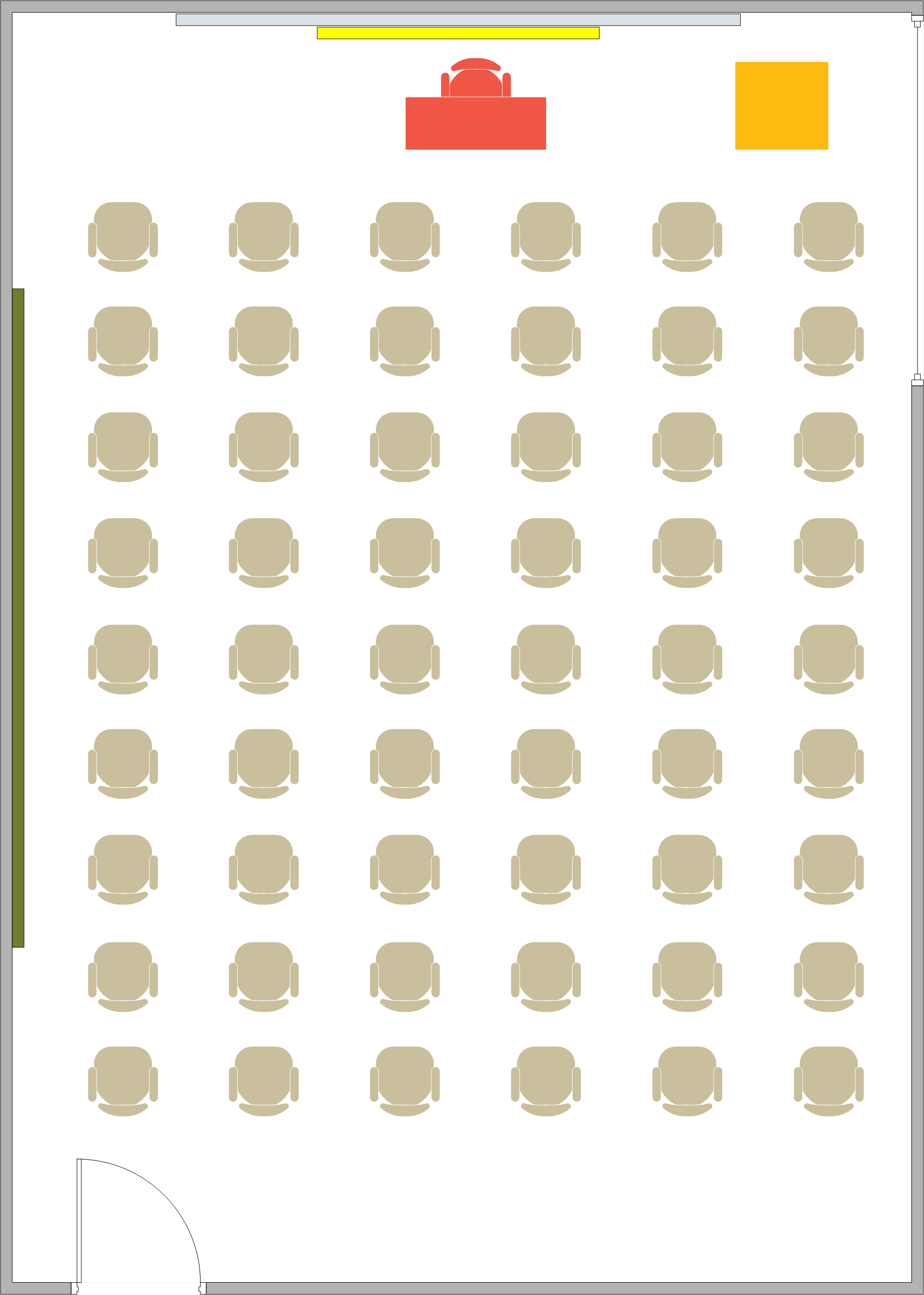 Arts - 1353 Seating Chart