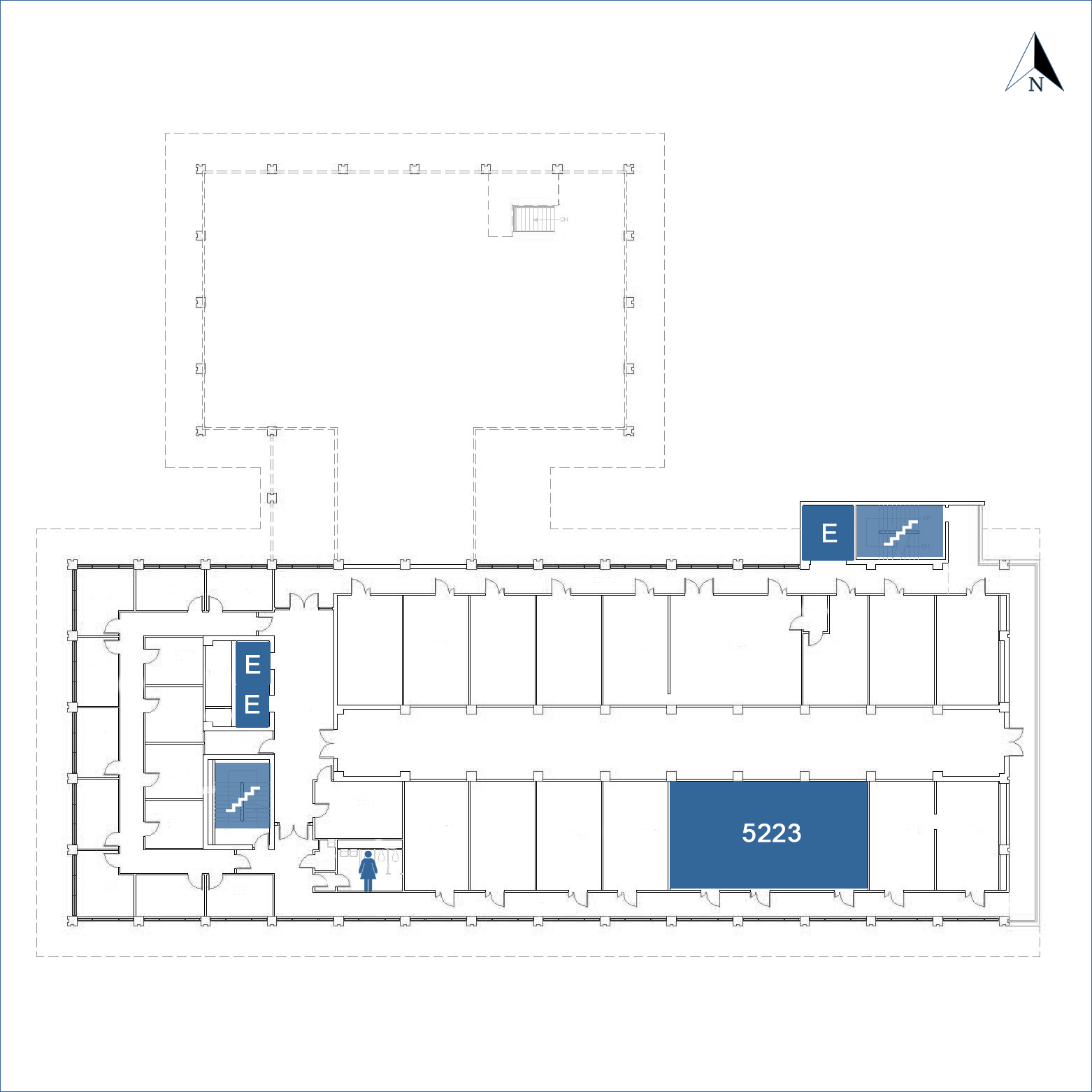 Broida Hall - Floor 5 map image