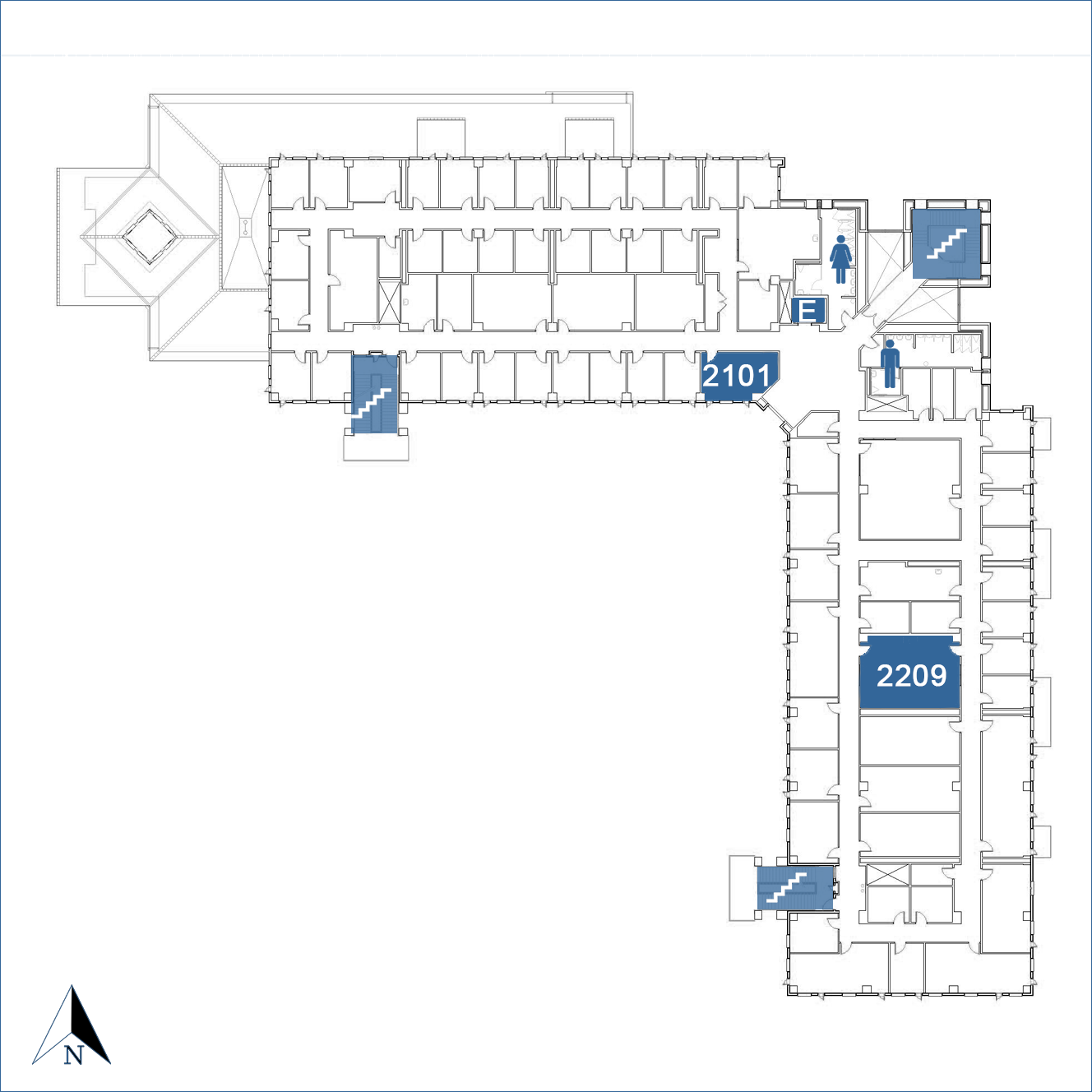 Education Building - Floor 2 map image