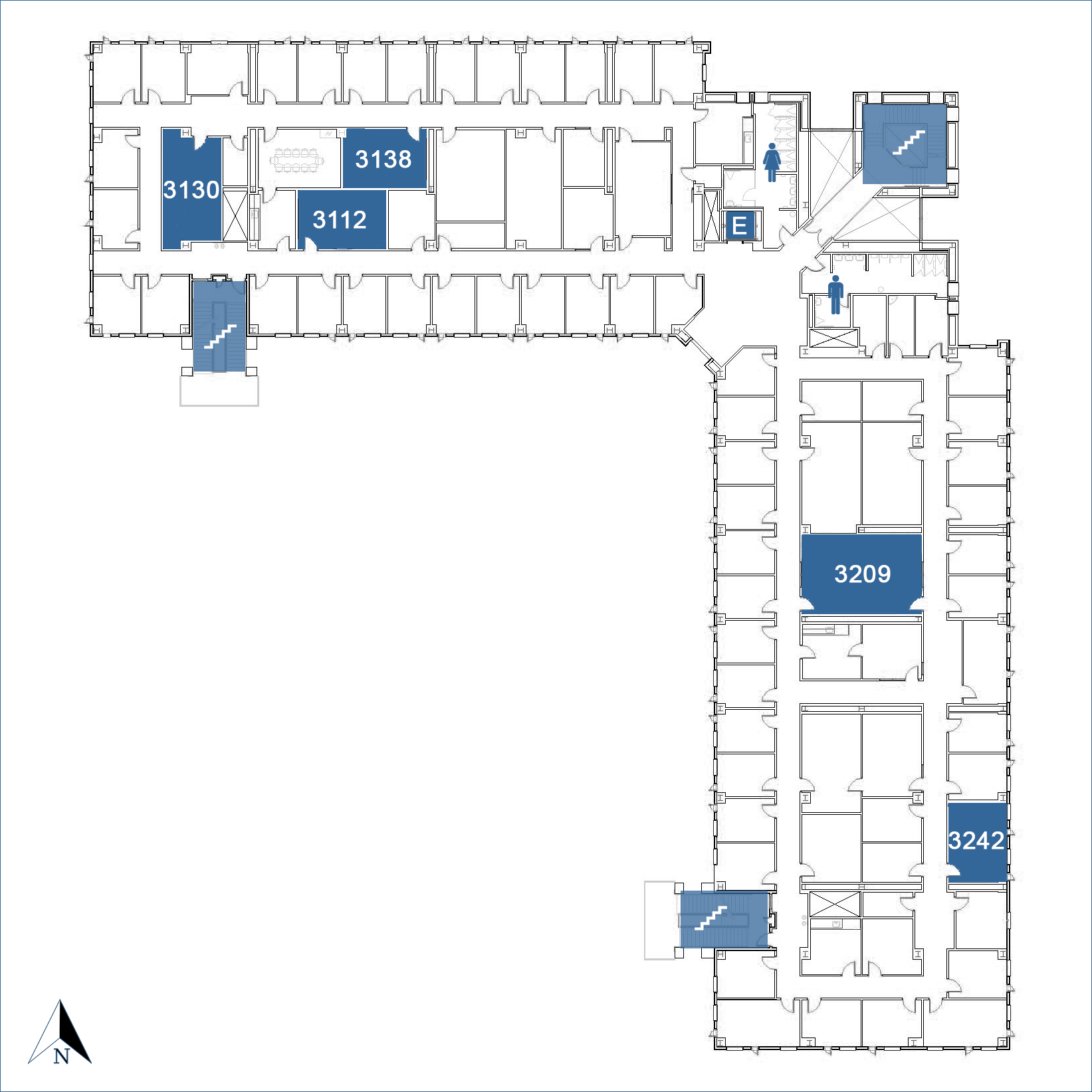 Education Building - Floor 3 map image