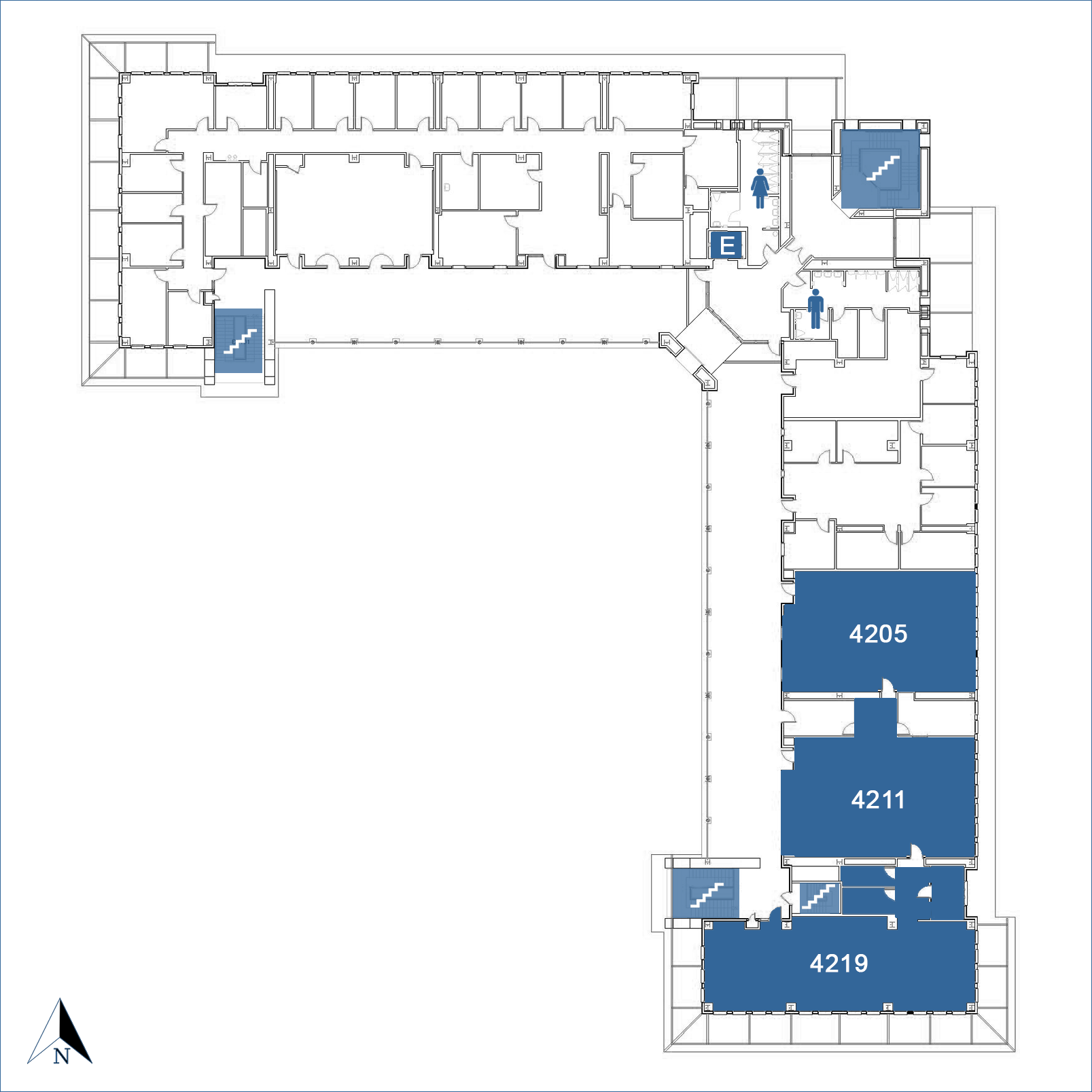 Education Building - Floor 4 map image
