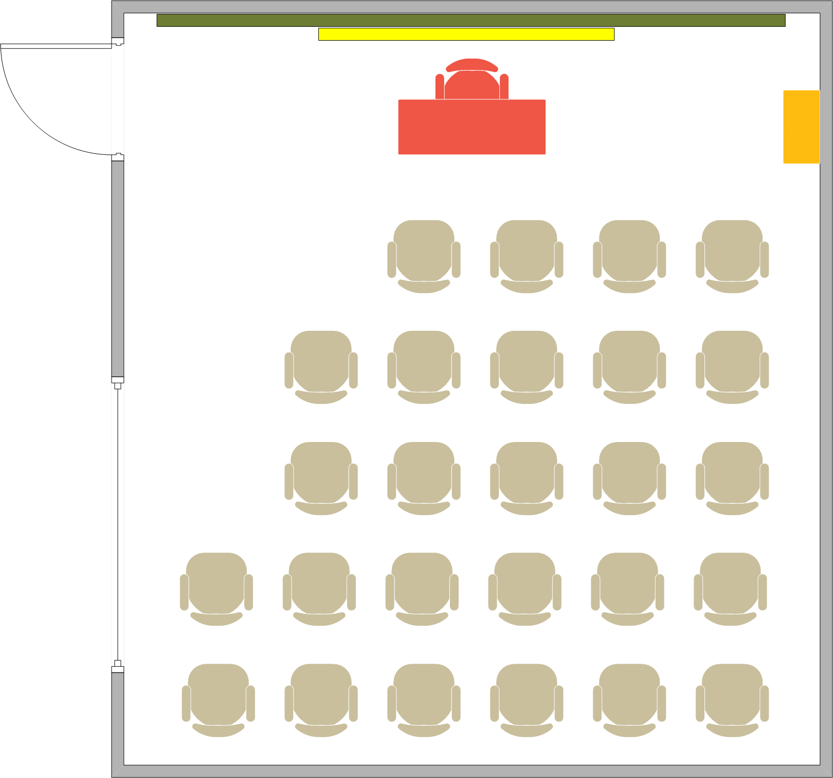 Humanities And Social Sciences Building - 1206 Seating Chart