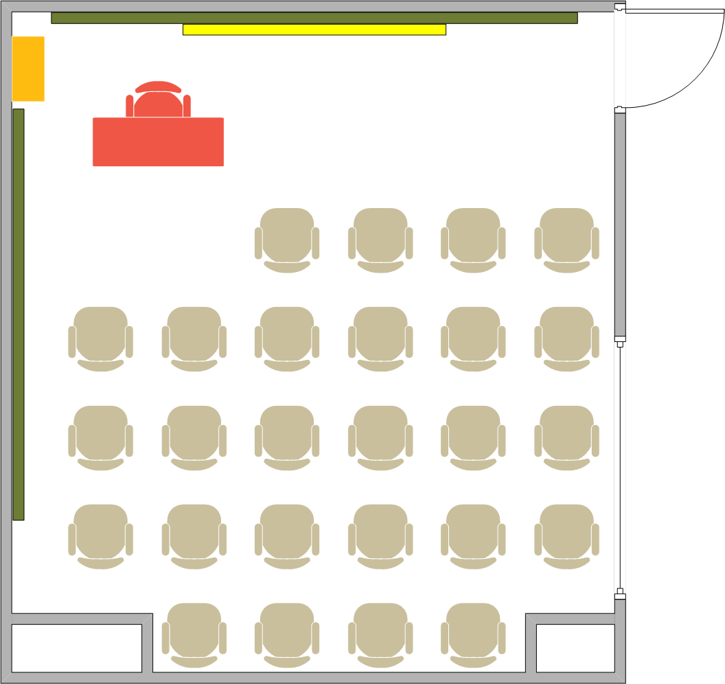 Humanities And Social Sciences Building - 1227 Seating Chart
