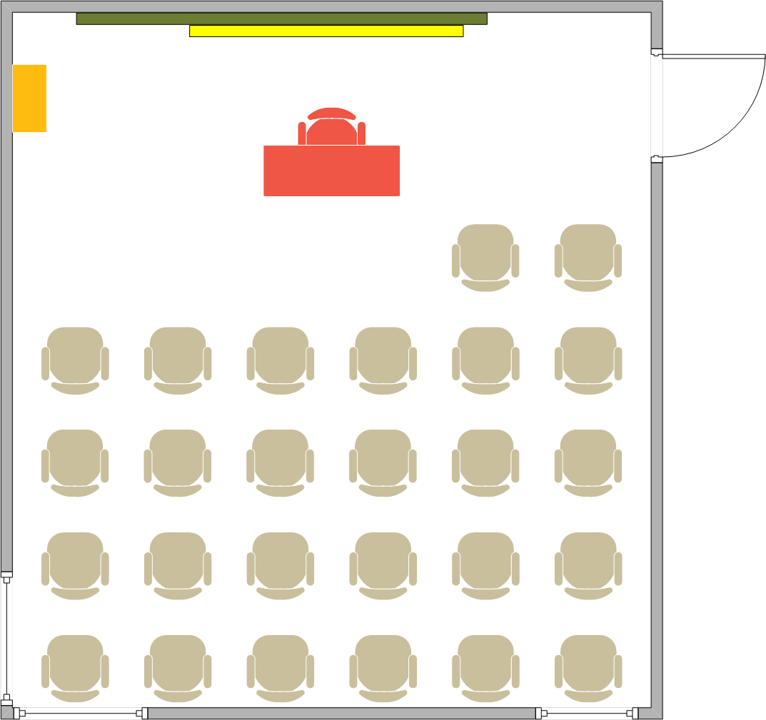 Humanities And Social Sciences Building - 2251 Seating Chart