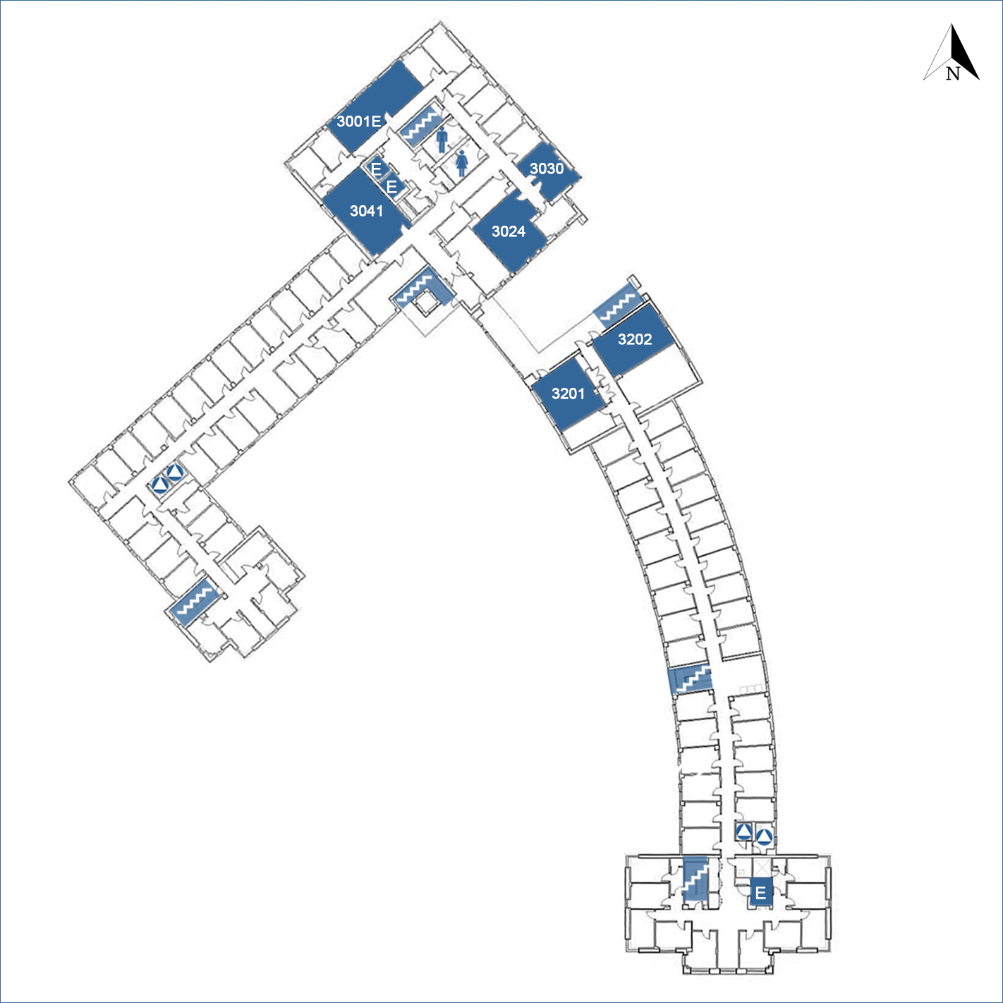 Humanities And Social Sciences Building - Floor 3 map image