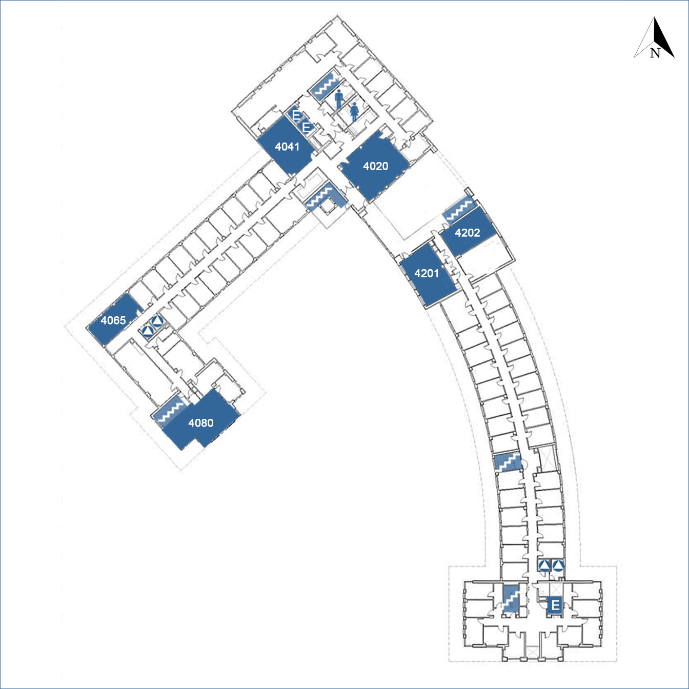 Humanities And Social Sciences Building - Floor 4 map image