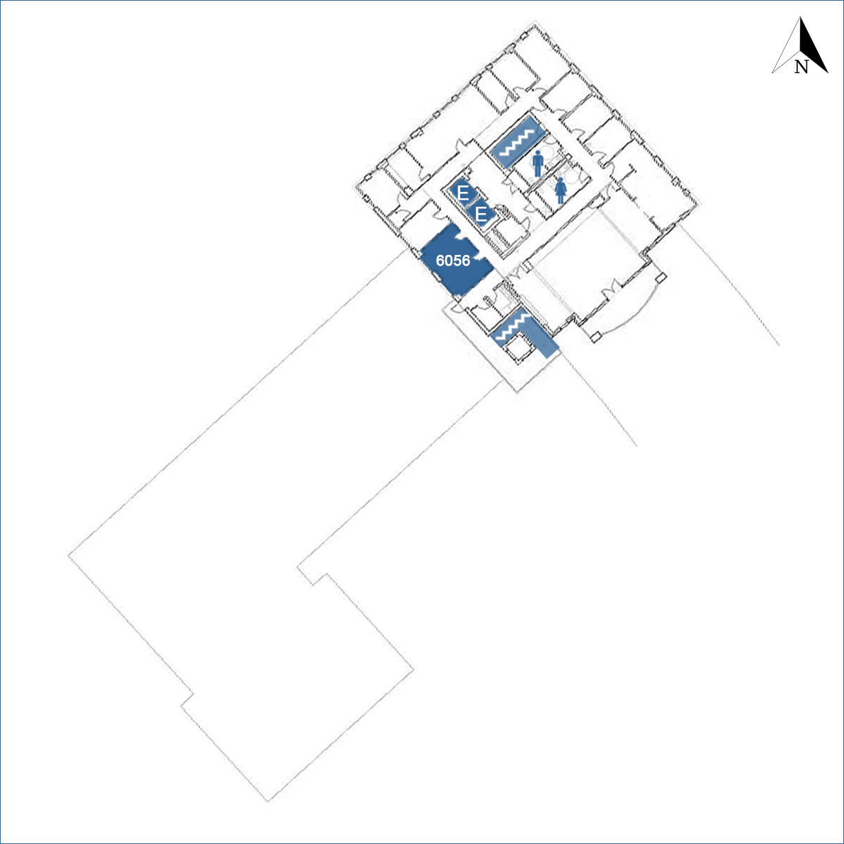 Humanities And Social Sciences Building - Floor 6 map image