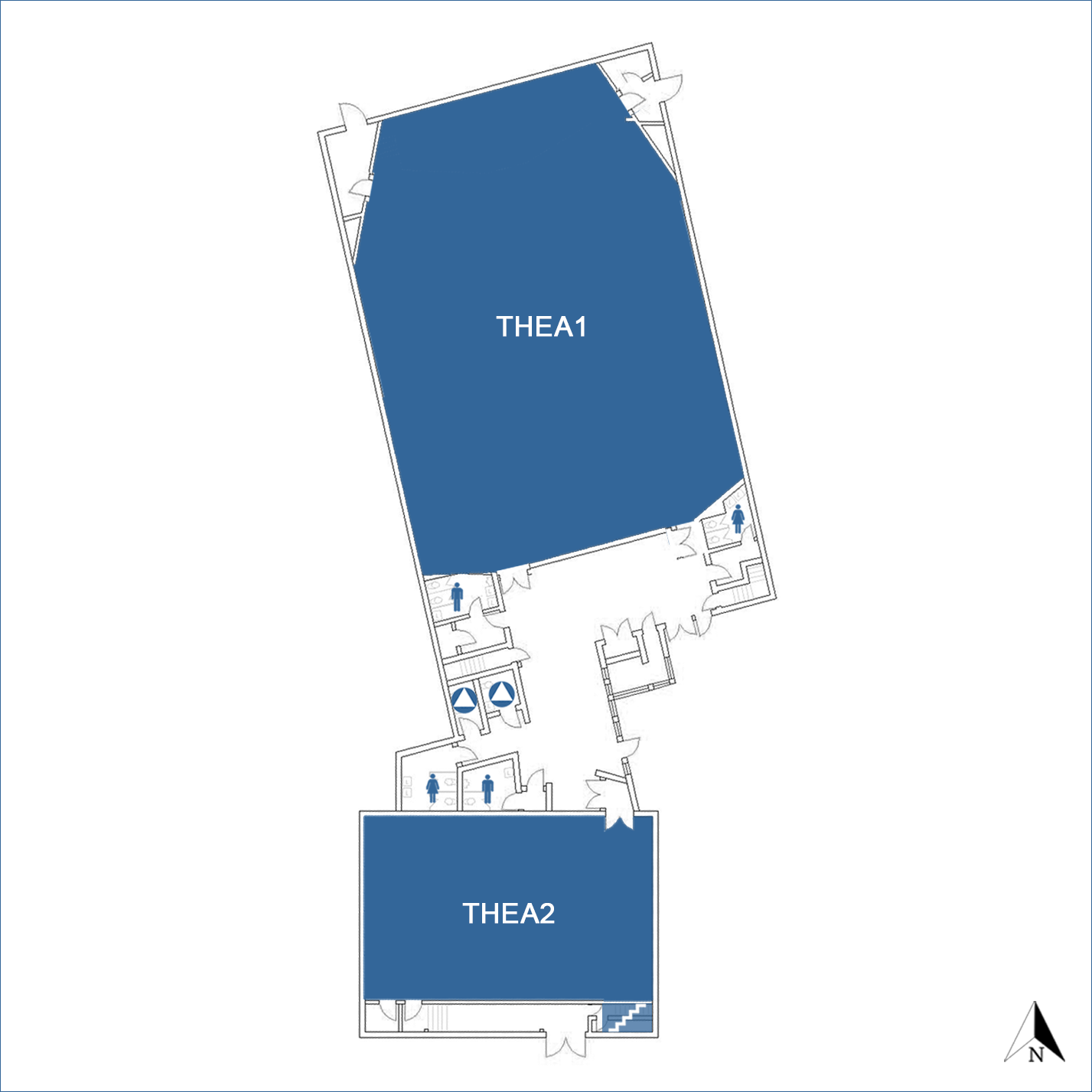 Isla Vista Theater - Floor 1 map image