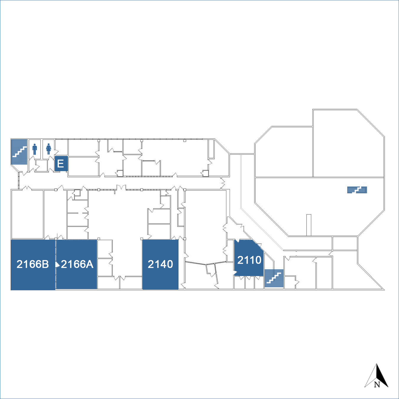 Kerr Hall - Floor 2 map image