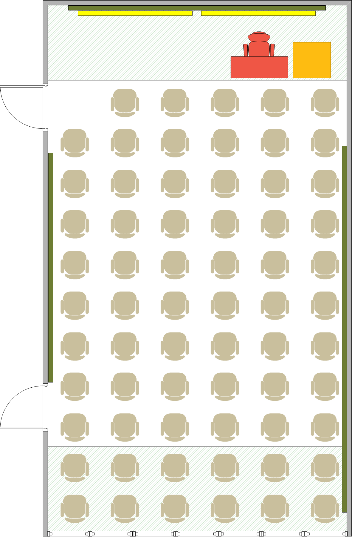 Phelps Hall - 1425 Seating Chart