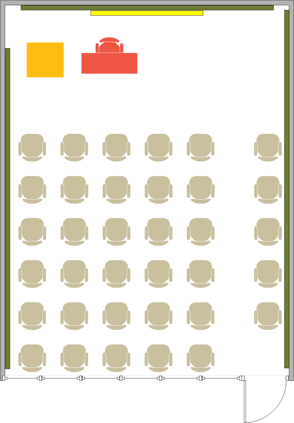 Phelps Hall - 1440 Seating Chart