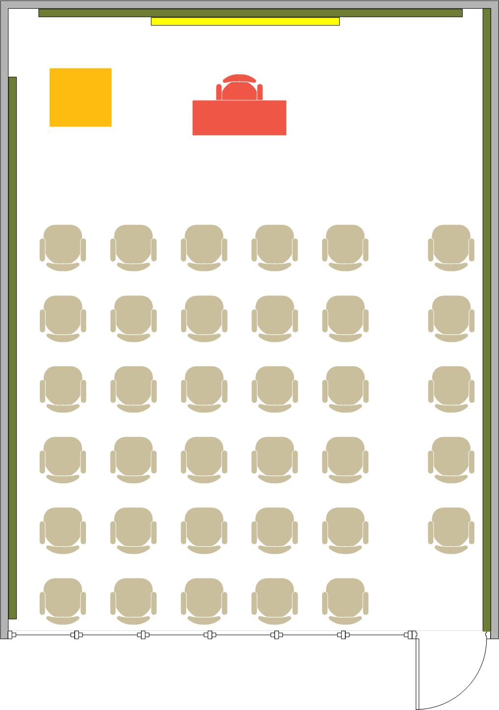 Phelps Hall - 1448 Seating Chart