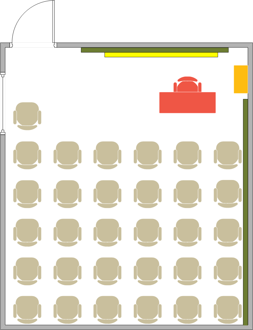 Humanities And Social Sciences Building - 1236 Seating Chart