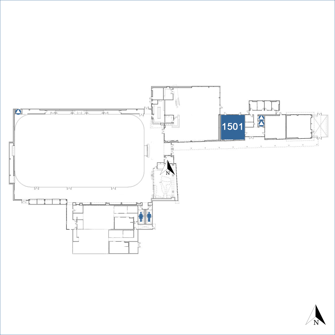 Multi-Activity Center - Floor 1 map image