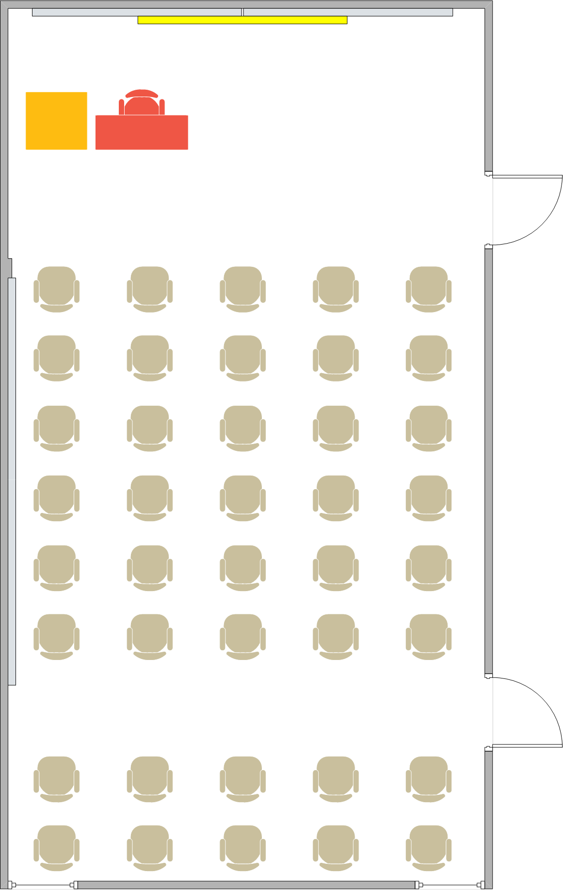 Phelps Hall - 1431 Seating Chart