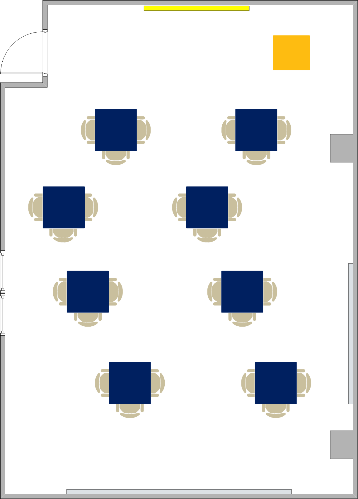 Education Building - 1203 Seating Chart