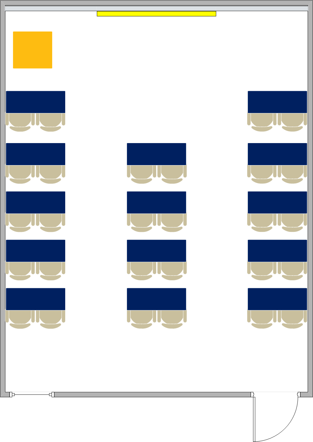 Phelps Hall - 1417 Seating Chart