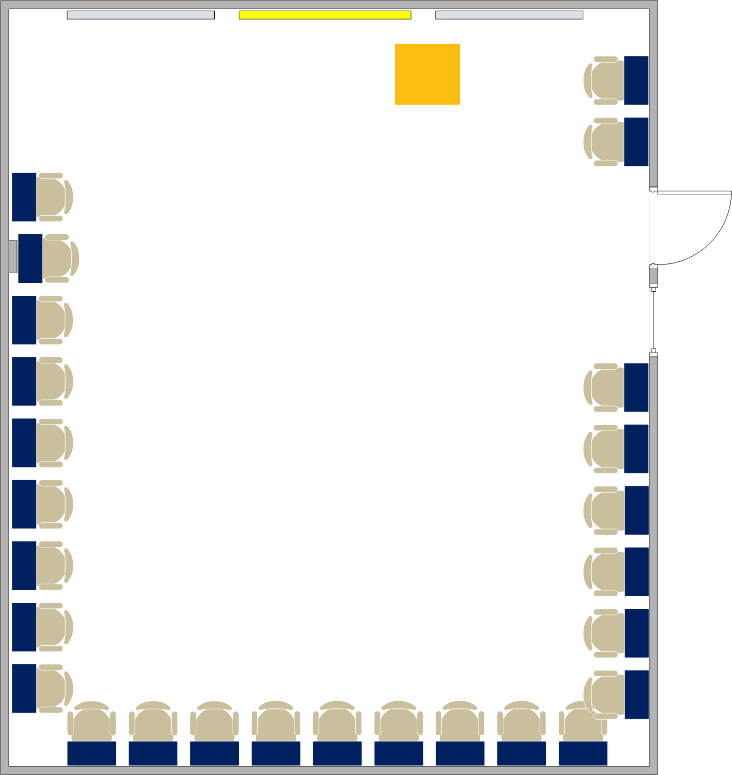 Phelps Hall - 1529 Seating Chart