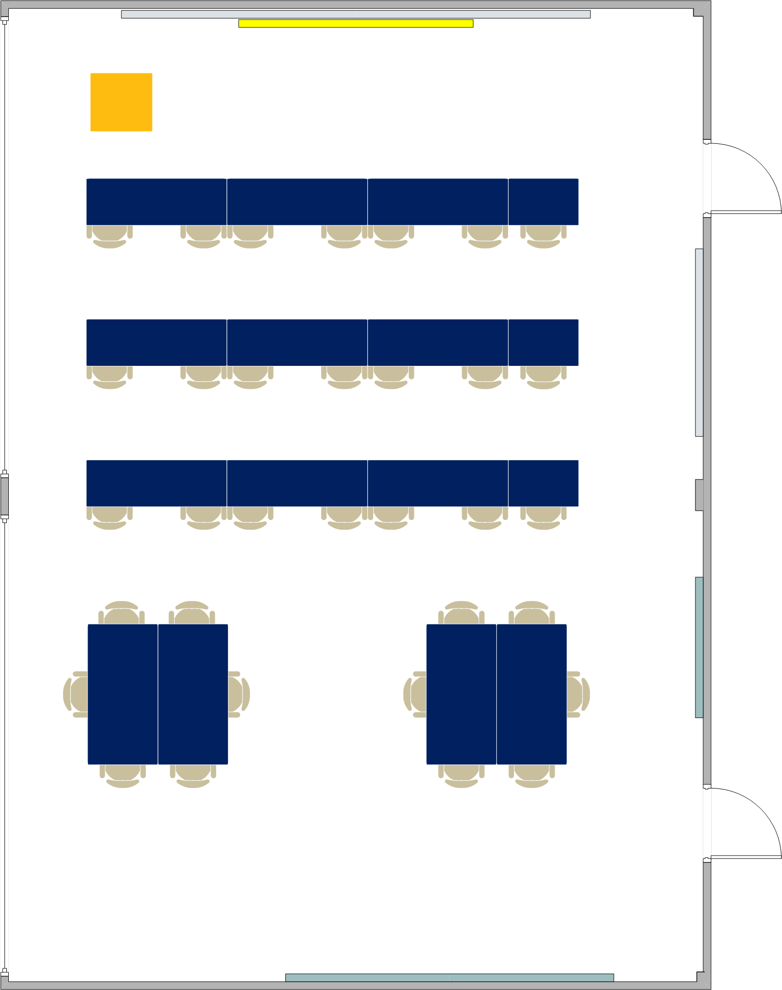 Phelps Hall - 3525 Seating Chart