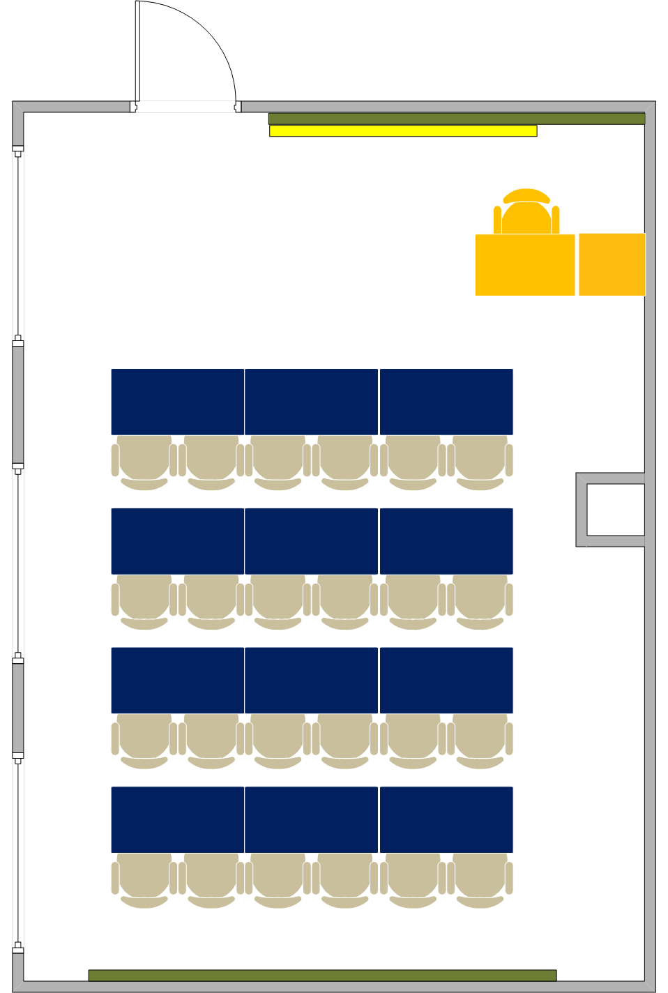 Humanities And Social Sciences Building - 2201 Seating Chart