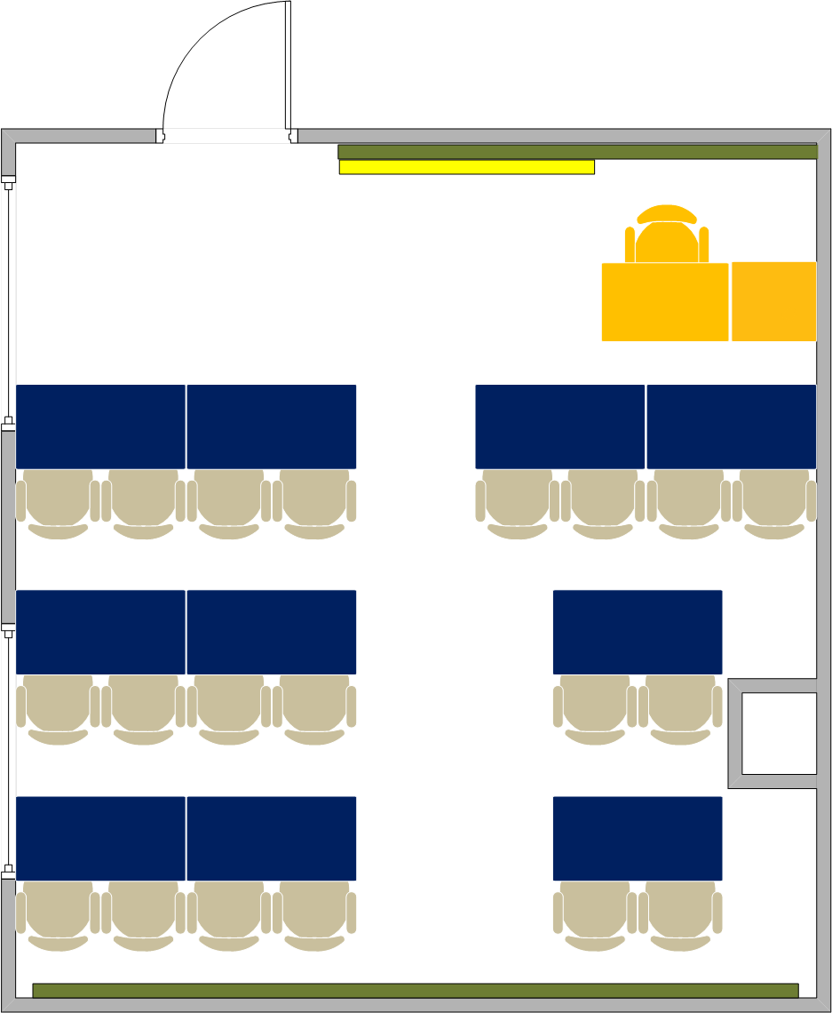 Humanities And Social Sciences Building - 3201 Seating Chart