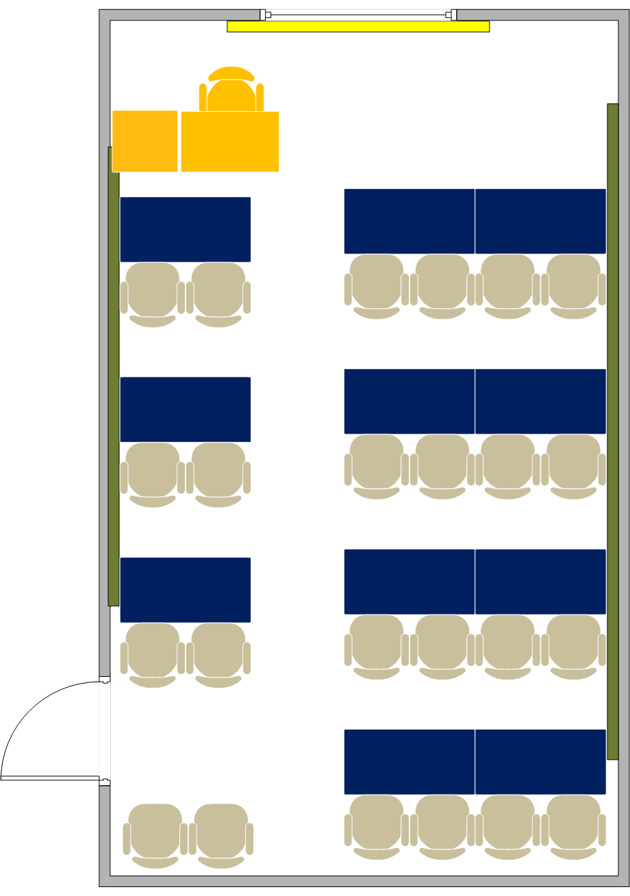 Humanities And Social Sciences Building - 4202 Seating Chart