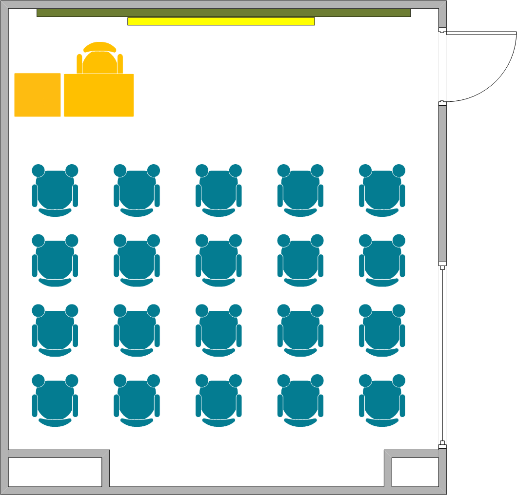 Humanities And Social Sciences Building - 1207 Seating Chart