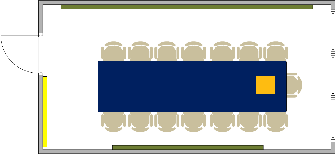 Girvetz Hall - 2110 Seating Chart