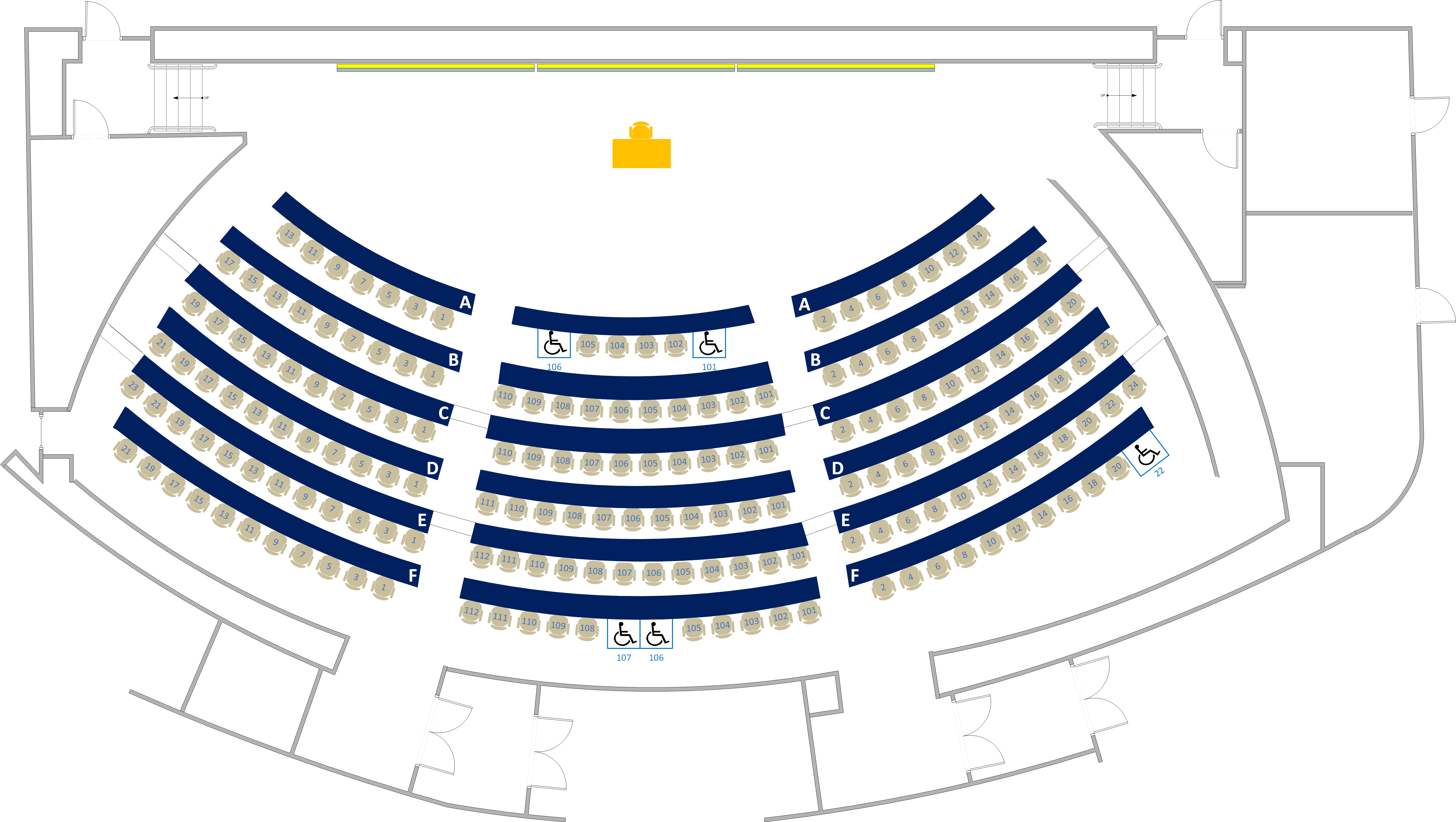 Interactive Learning Pavilion - 2101 Seating Chart