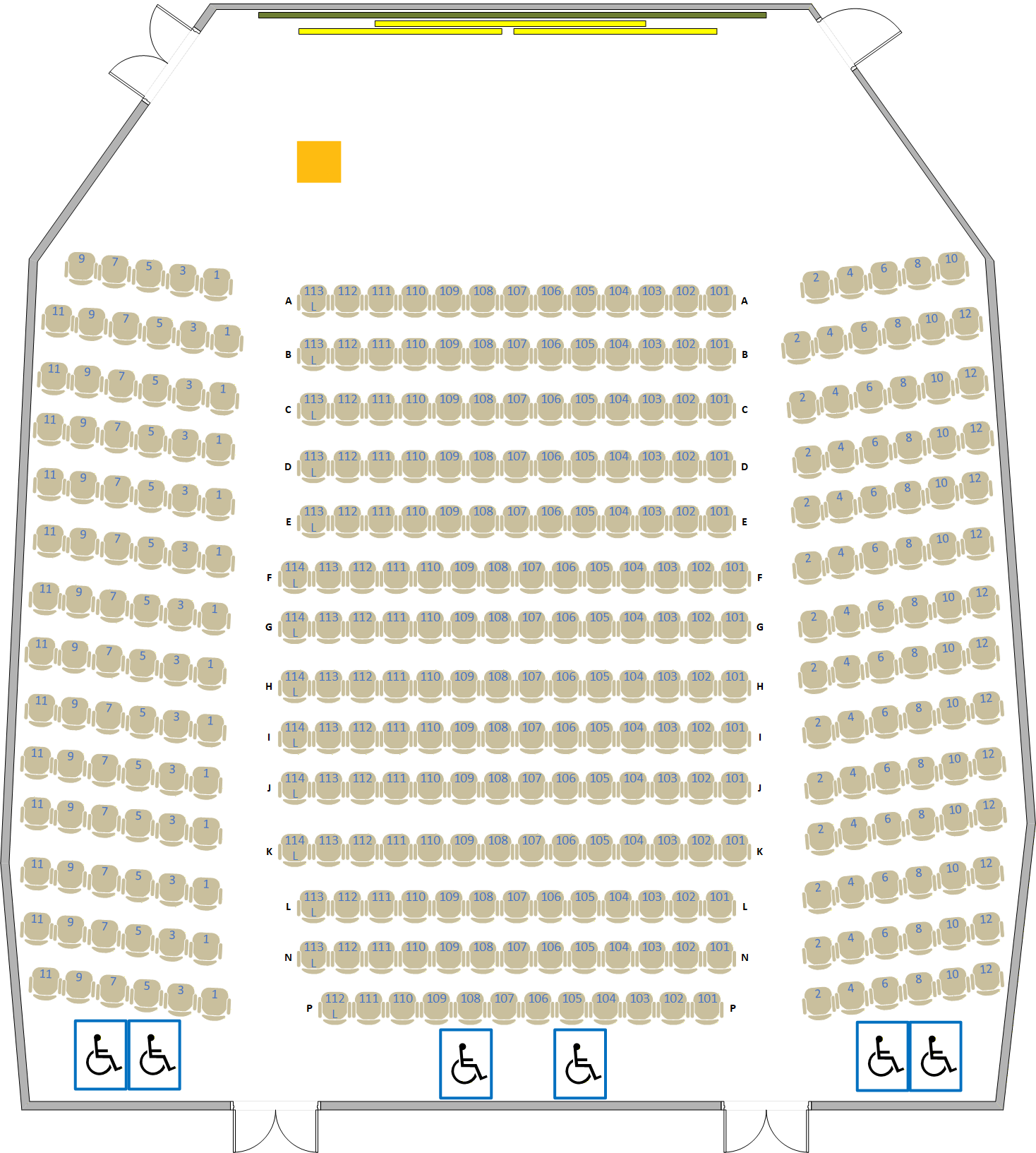 Chemistry - 1179 Seating Chart