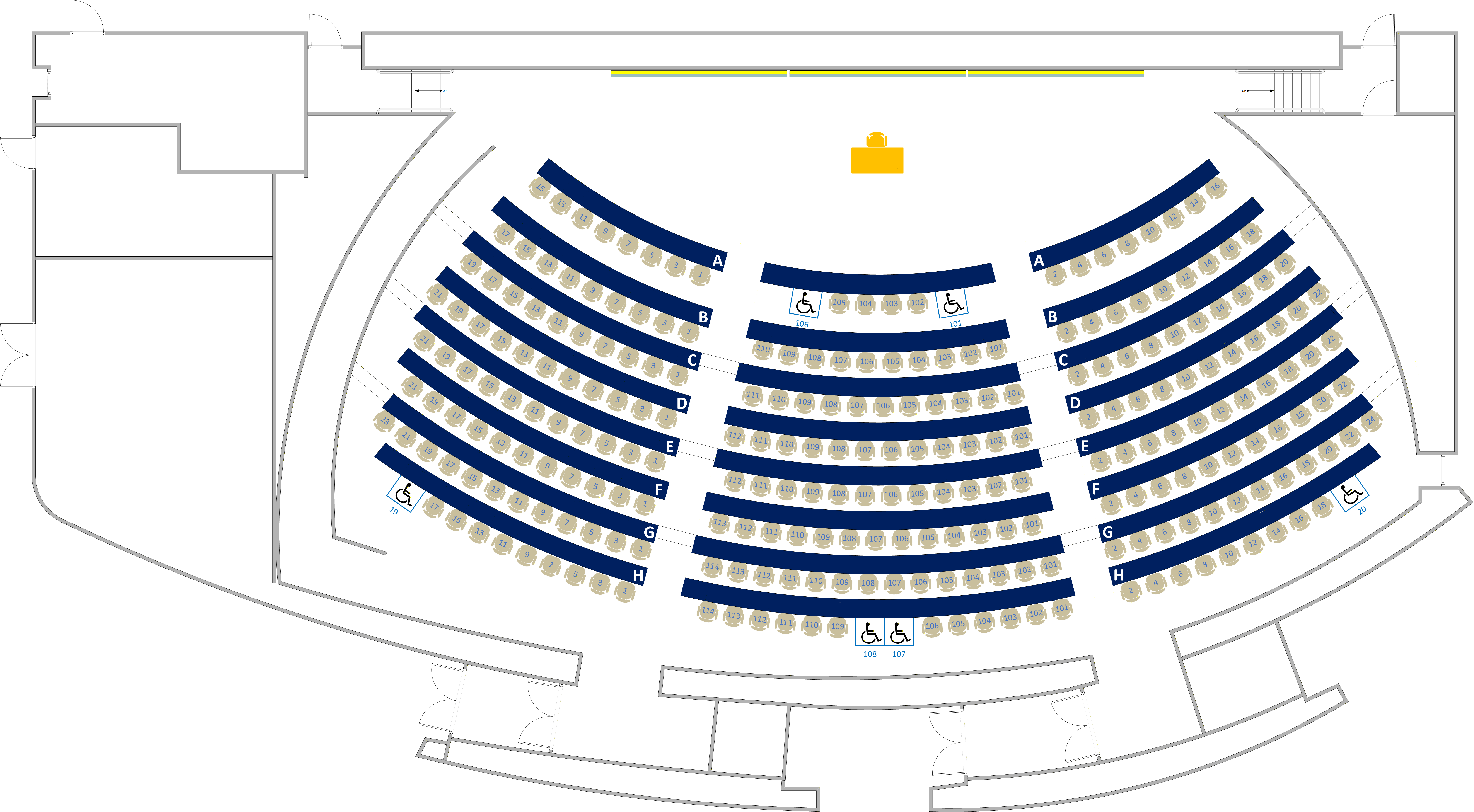 Interactive Learning Pavilion - 2302 Seating Chart
