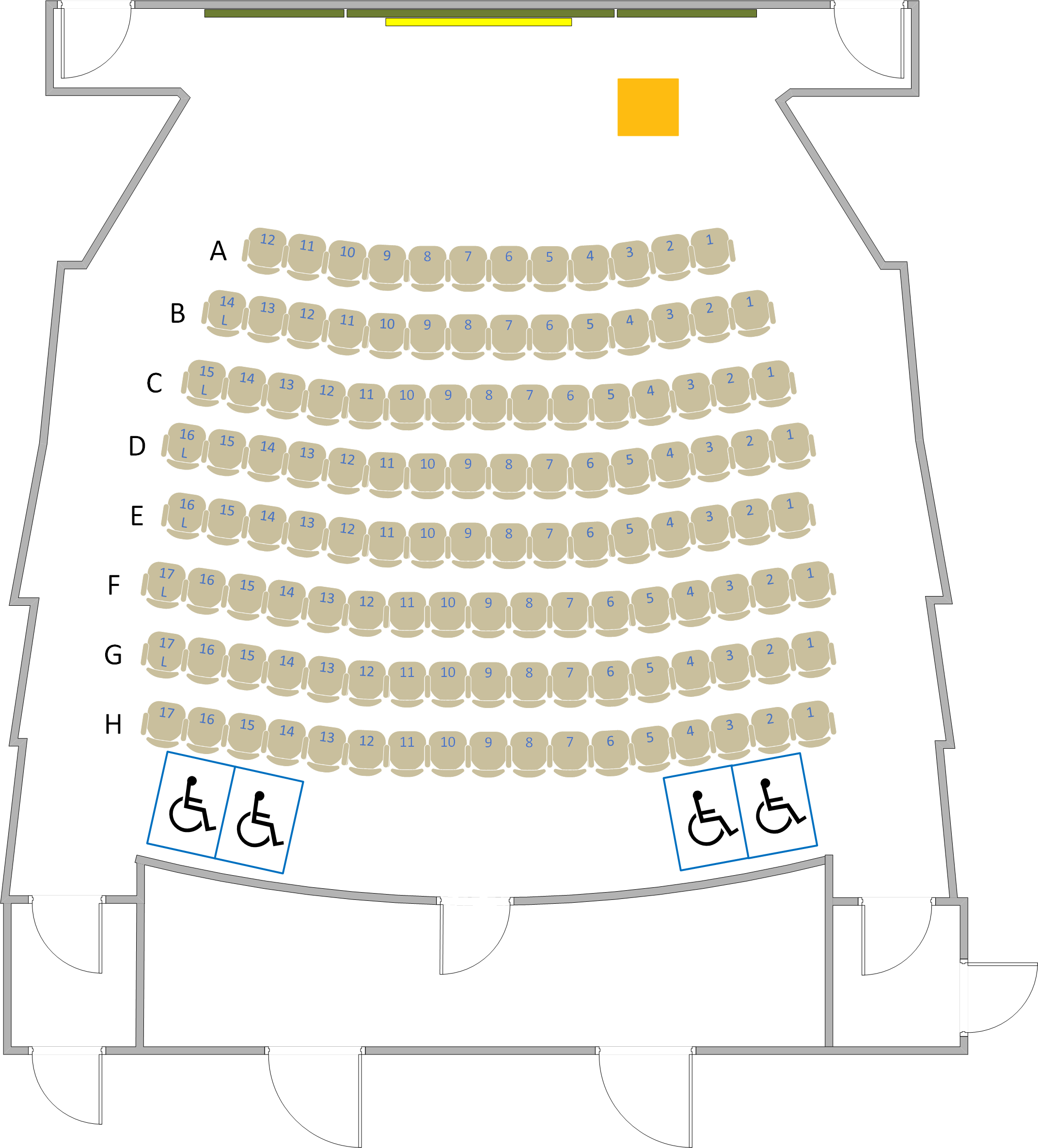 Psychology - 1924 Seating Chart