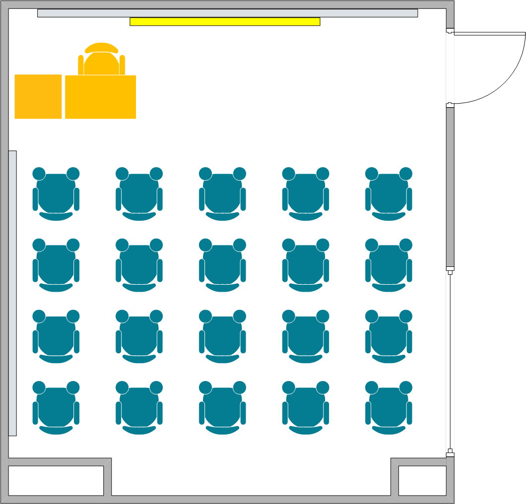 Humanities And Social Sciences Building - 1207 Seating Chart
